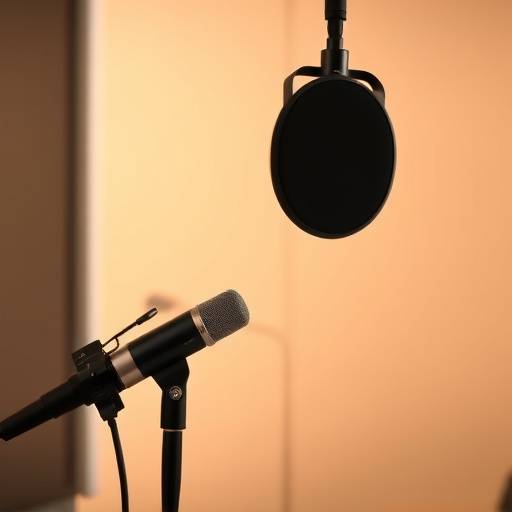 Microfono professionale per la registrazione di podcast